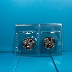 2010 Canadian Quarter - World War 2 Remembrance Day Poppy Coins - Lot of 2